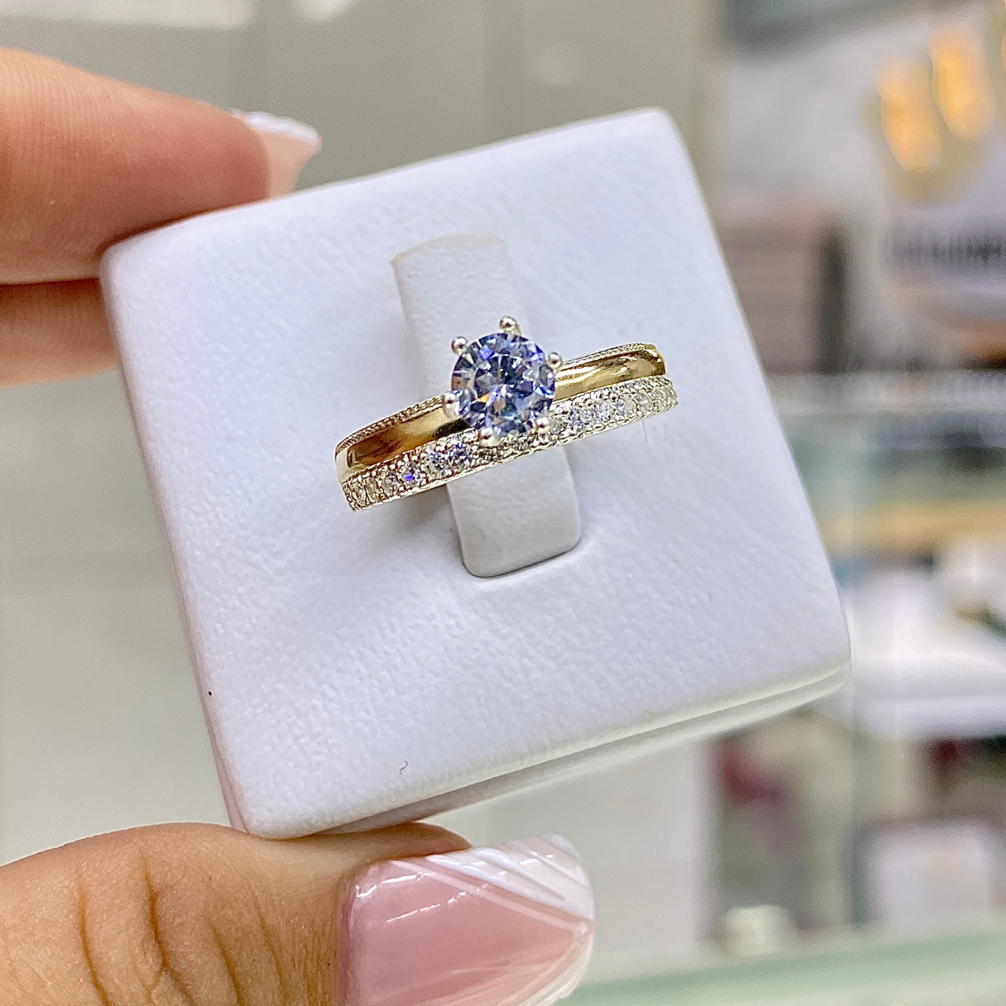Anillo Plata Oro 925