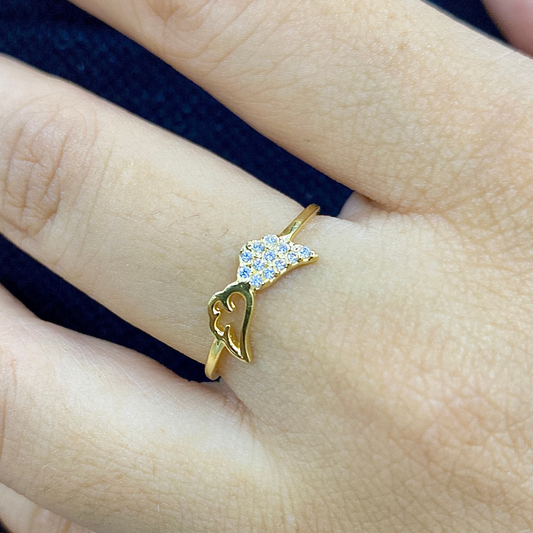 Anillo Alas   - Oro 18K