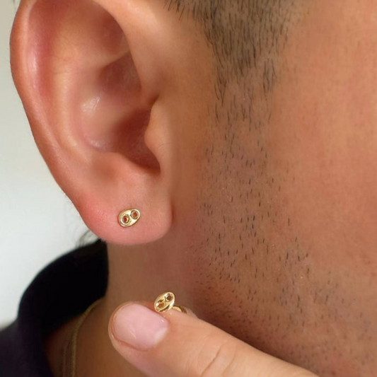 Topos Gucci Mini en oro 18k – Estilo icónico y moderno