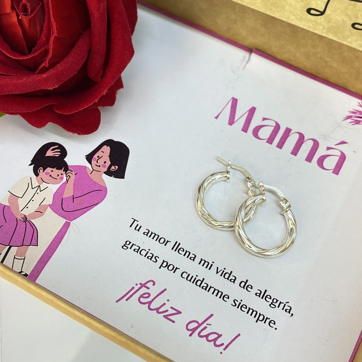 Candongas en Plata 925 – Regaló para mamá