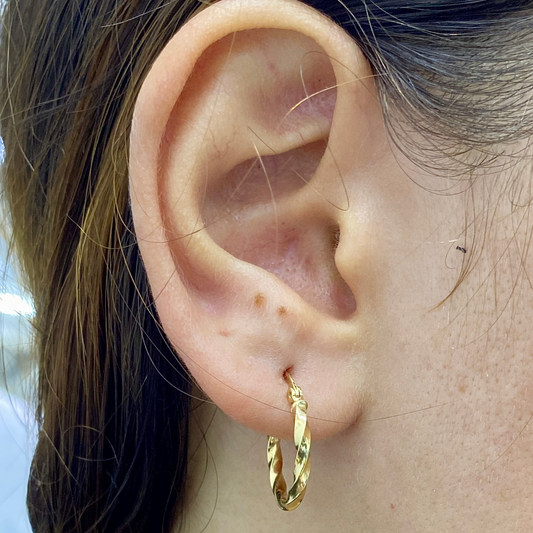 Candonga Entorchada - Oro 18K