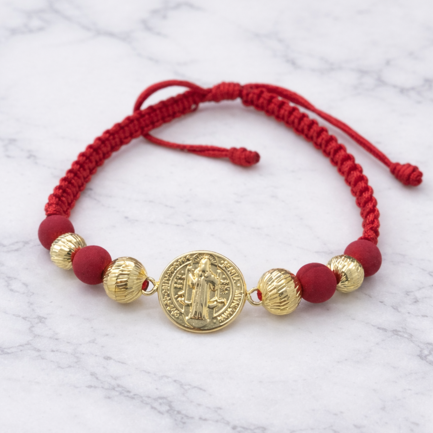 Pulsera San Benito - Oro 18K