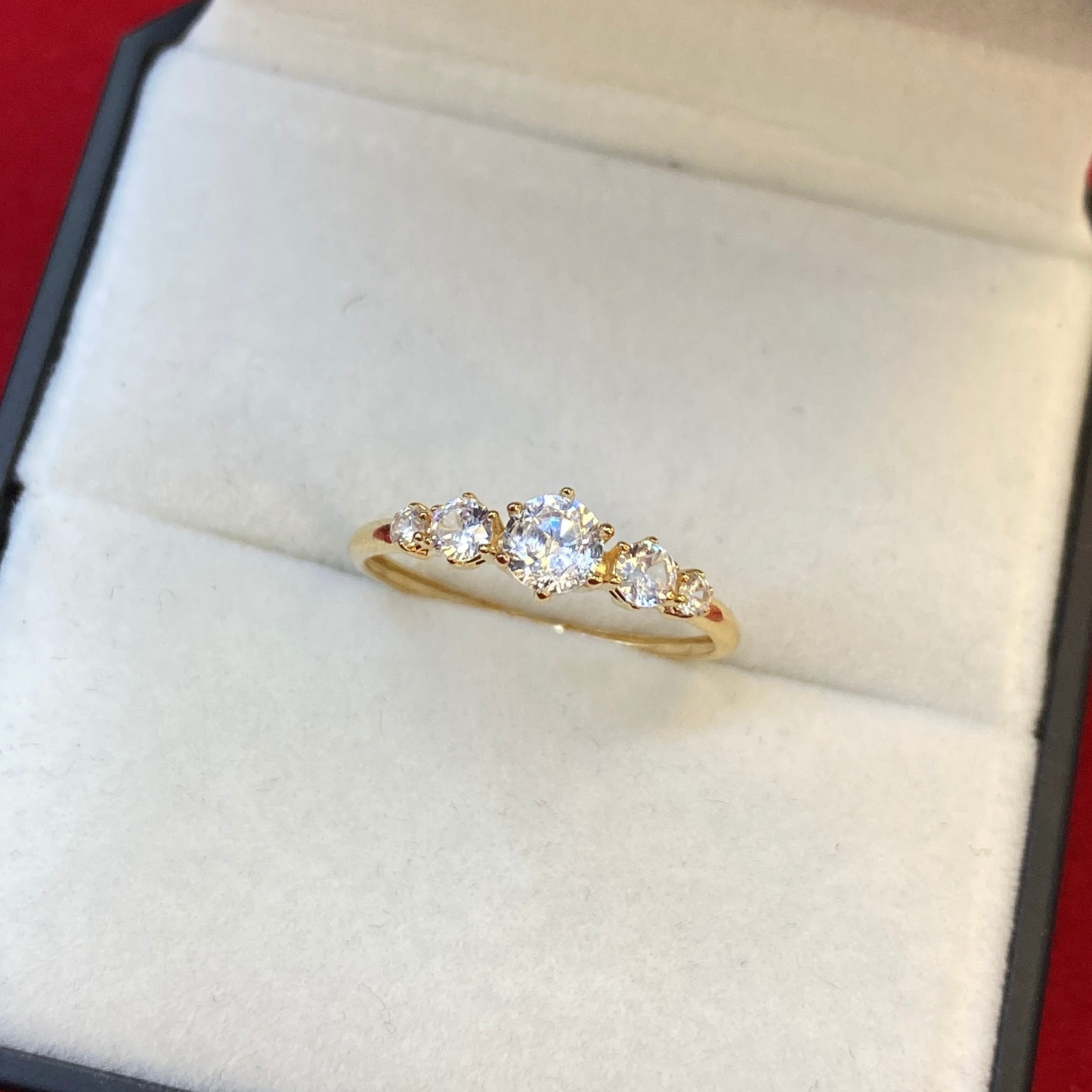 Anillo Solitario Oro 18K