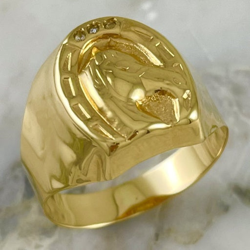 Anillo de Caballero en Oro 18K – Joyería Fina Masculina