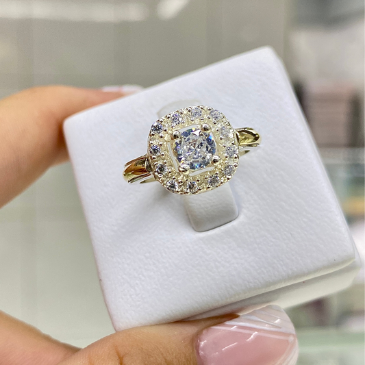 Anillo Plata Oro 925