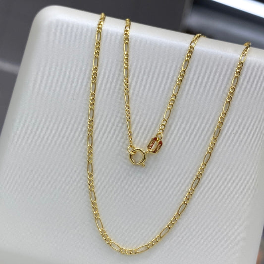Cadena Cartier 3x1 en Oro Italiano 750  – Elegancia Clásica