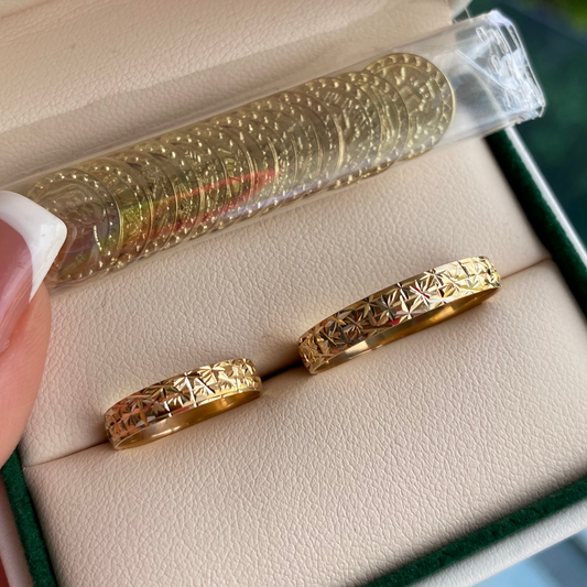 Argollas de Matrimonio en Oro 18K – Amor eterno con elegancia