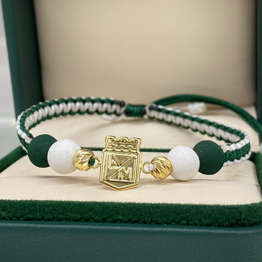 Pulsera Oro 18K - Atlético Nacional