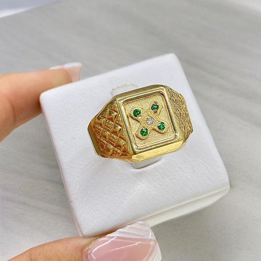 Anillo de Caballero Oro 18K