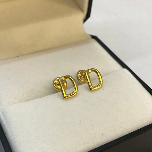 Topos Letras - Oro 18K