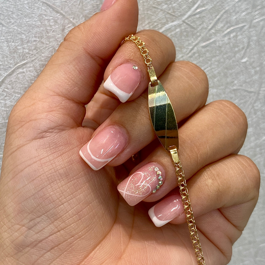 Esclava Aros  Tres Oros - Oro 18K