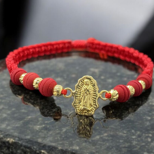 Pulsera Virgen Guadalupe - Oro 18K