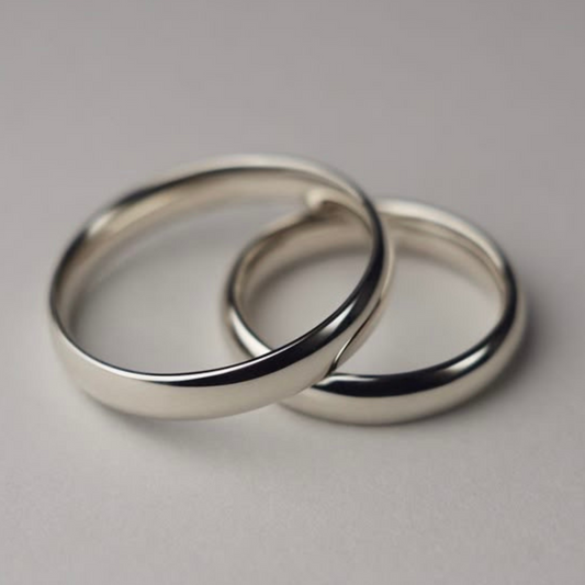 Argollas en Plata 925 – Grabado y Estuche Incluidos