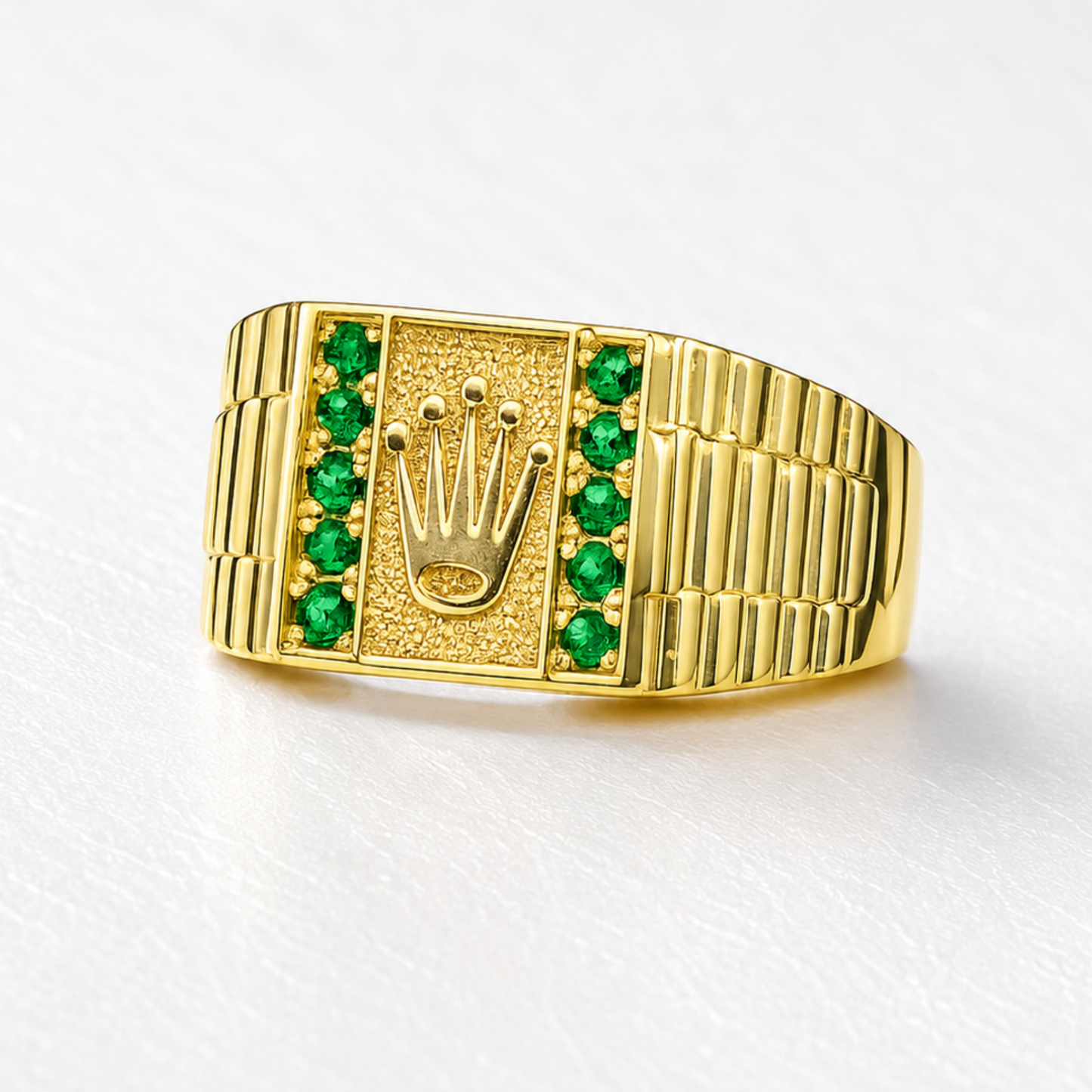 Anillo Corona Luxury - Oro 18K / 4,3 gr