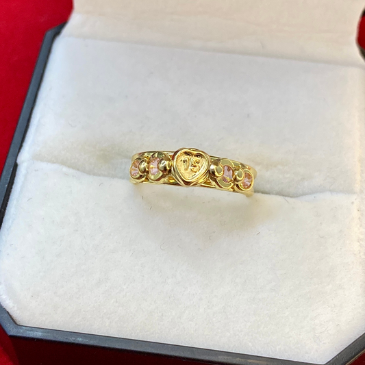 Anillo XV Oro 18K