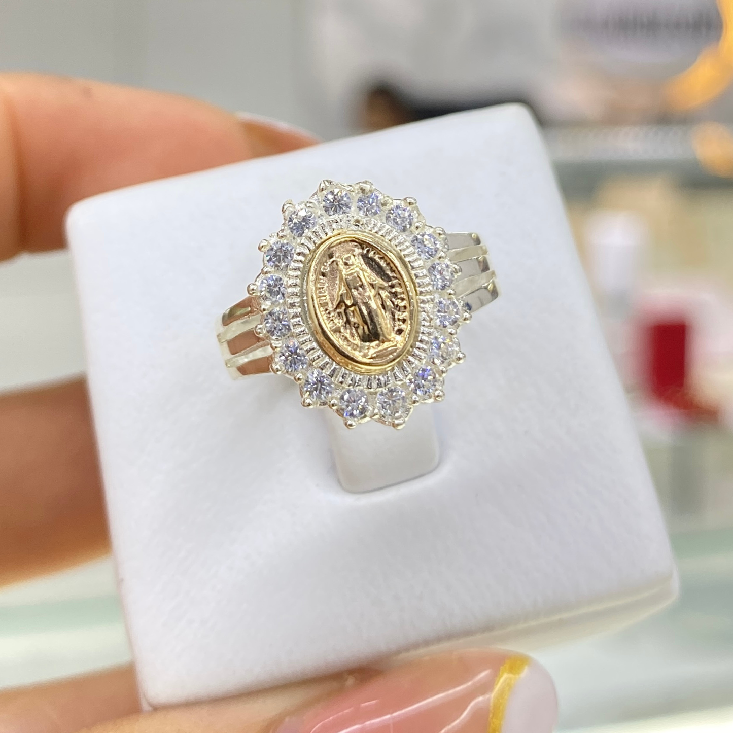 Anillo Virgen Guadalupe - Plata 925