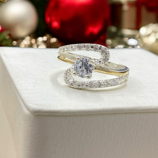 Anillo Plata Oro 925