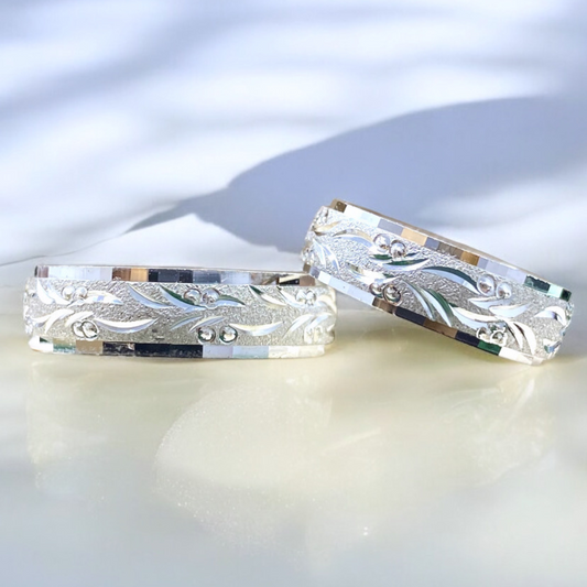 Argollas en Plata 925 – Grabado y Estuche Incluidos