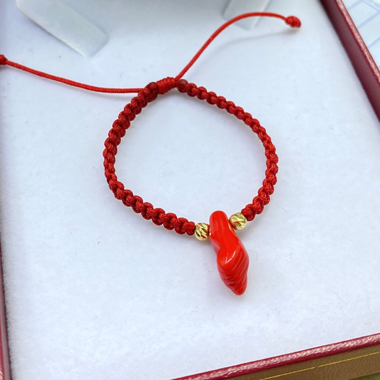 Pulsera Amuleto Protección - Oro 18K