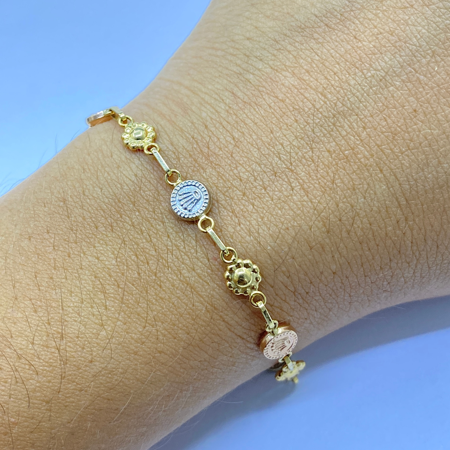 Pulsera Rolex - Tres Oros 18K