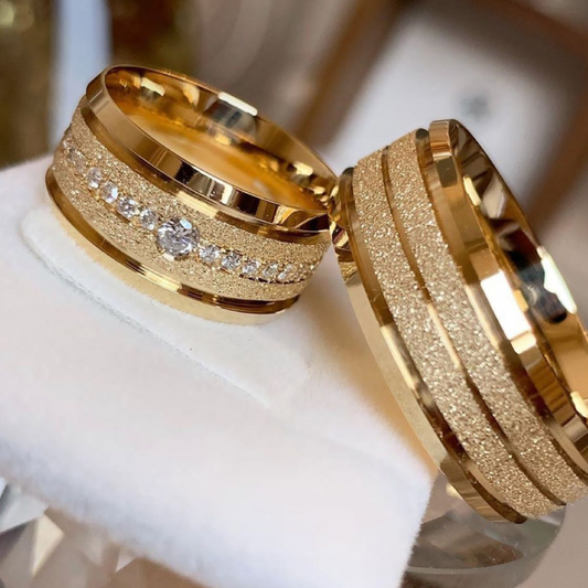 Argollas de Matrimonio en Oro 18K – Amor eterno con elegancia
