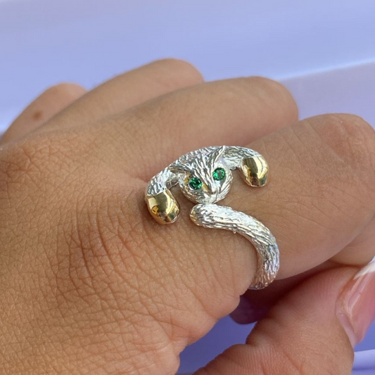 Anillo Monkey Plata 925
