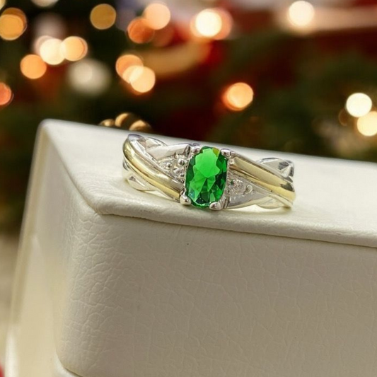 Anillo Plata Oro 925
