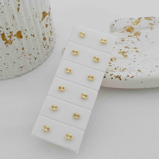 Topos Gucci Mini en oro 18k – Estilo icónico y moderno