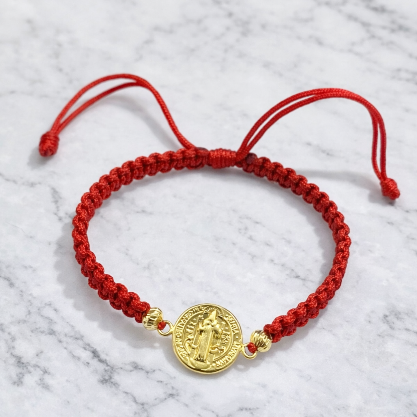 Pulsera San Benito - Oro 18K